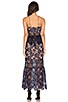 Amaryllis Sheer Column Dress, view 3 of 4, click to view large image.