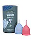 view 1 of 5 Menstrual Cup Duo Pack in Himalayan Pink & Ocean Blue