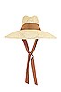 view 2 of 5 Aguacate Hat in Natural & Sable