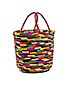 Maxi Woven Tote, view 3 of 4, click to view large image.
