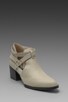 view 1 of 5 Qimat Cut Out Bootie in Pale Grey