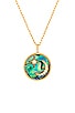 view 2 of 2 ABALONE CRESCENT MOON TALISMAN 목걸이 in Gold