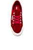 view 4 of 6 VELOURSAMT-SNEAKERS 2750 in Red