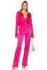 view 5 of 5 Raines Silk Shirt in Fuchsia