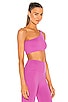 X REVOLVE Ribbed One Shoulder Sports Bra, view 2 of 4, click to view large image.