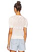 view 3 of 4 CROCHET 스웨터 in Ivory