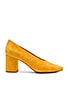 view 1 of 5 Rehearse Heel in Mustard Suede