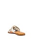 view 3 of 5 Sun-Kissed Slides in Light Gold Metallic