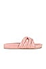view 1 of 5 Low Key Glow Up Sandal in Blush Leather