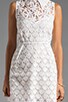 view 5 of 7 New Romantics Collared Party Dress in White