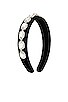 view 3 of 3 VELVET DIAMOND ヘッドバンド in Black