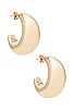view 1 of 3 BOUCLES D'OREILLES TSUKI in Gold