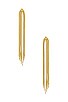 view 1 of 2 METALLIC RAIN 귀걸이 in Gold