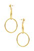 view 2 of 2 Talita Earrings in Gold