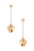 view 1 of 2 Petunia Earrings in Gold