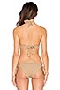 view 3 of 4 Hira Bralette Bikini Top in Sand