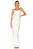 view 1 of 3 Luxe Bias Cowl Slip Dress in Ivory