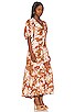 view 2 of 3 CAPUCINE 원피스 in Almond Multi