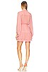 view 3 of 3 Lauren Button Up Ruched Mini Dress in Blush