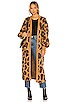 view 1 of 3 Out and About Cardigan in Cheetah Knit