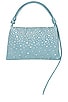 view 2 of 4 BOLSO MINI PUFFIN in Denim & Crystal
