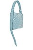 view 3 of 4 Mini Puffin Bag in Denim & Crystal
