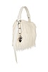 view 3 of 5 Mini Faux Shearling Puffin Bag with Keychain in Macadamia