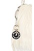 view 5 of 5 Mini Faux Shearling Puffin Bag with Keychain in Macadamia