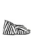 view 1 of 5 SLICE 뮬 in Zebra Trip