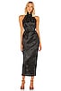 view 1 of 4 Jill Chinese Jacquard Pencil Dress in Black