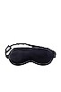 view 2 of 3 Pure Silk Sleep Mask in Black