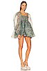 view 2 of 3 PUFF 원피스 in Chalk Dust Floral