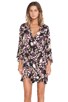 view 1 of 4 Deep End Cape Dress in Floral