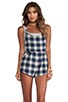 The Girls Plaid Jumpsuit, view 1 of 6, click to view large image.