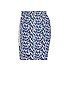 view 3 of 4 The Classic Swim Shorts in Abstract Floral Lapis Blue & Black