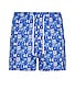 view 1 of 4 The Classic Swim Shorts in Tile Print