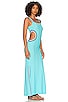 view 2 of 3 The Lola Maxi Dress in Greek Blue