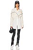 view 5 of 5 Vyner Leather Biker in White