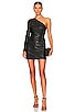 view 1 of 3 MINIVESTIDO FAYE in Black