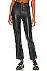 view 1 of 4 Josie Vegan Leather Pant in Black