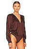 view 3 of 5 Tamaira Bodysuit in Chicory Coffee