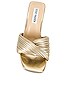 view 4 of 5 Twinkled Mule in Gold