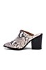 view 5 of 5 Savina Mule in Snake