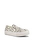 Steve Madden Gills Sneaker In Bone Snake Revolve