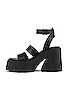 view 5 of 5 Abbot Sandal in Black