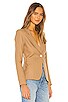 view 3 of 5 Classic Duchess Blazer in Camel