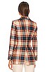 view 4 of 5 Patch Pocket Birkin Blazer in Apricot Plaid