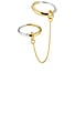 view 1 of 3 CHAIN リング in Gold & Silver