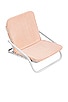 view 1 of 2 Cushioned Beach Chair in Salmon