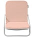 view 2 of 2 Cushioned Beach Chair in Salmon